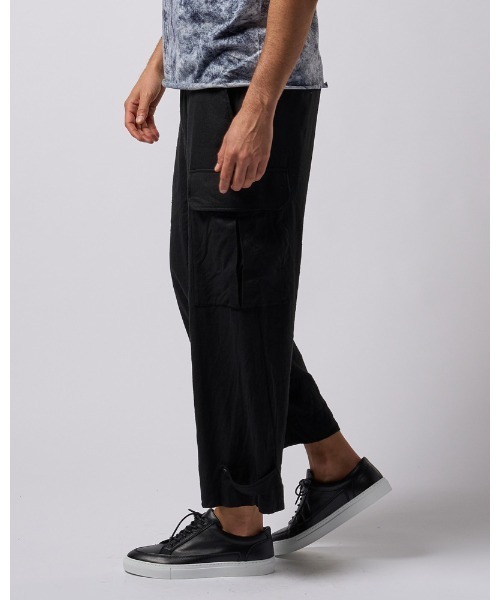 ① wjk カーゴパンツ ブラック S size wjk メンズカーゴパンツ｜ボトムス、パンツ｜ファッション