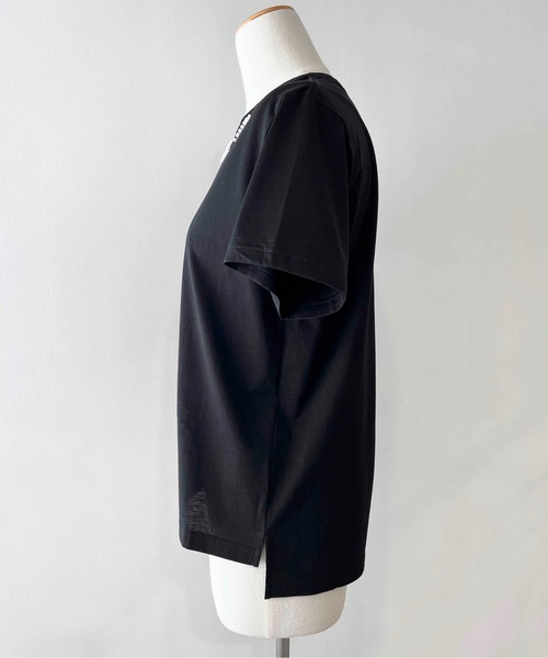 「PICCIN PERLA」 半袖カットソー M ブラック レディース