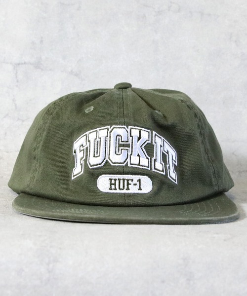 HUF キャップ 帽子 FUCK ITキャップ メンズ レディース