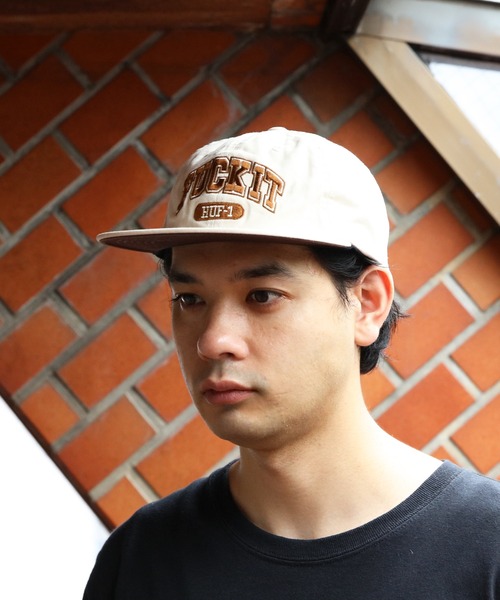 帽子 Fuck Industry Cap HUF キャップ 帽子 FUCK ITキャップ メンズ レディース