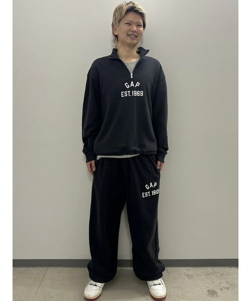ギャップ　ヴィンテージソフトオーバーサイズ　パーカー　ユニセックス上下スウェット GAP（ギャップ） パーカー ヴィンテージソフト オーバーサイズ GAPロゴ
