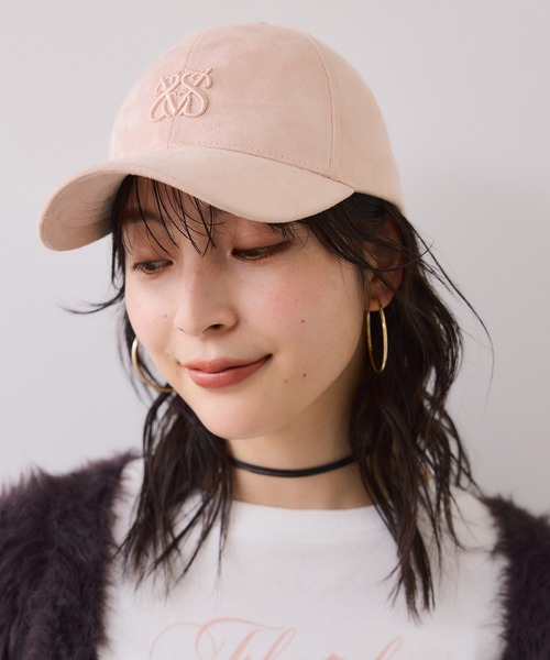 VIS（ビス） キャップ 帽子 スエードロゴキャップ/追加 レディース