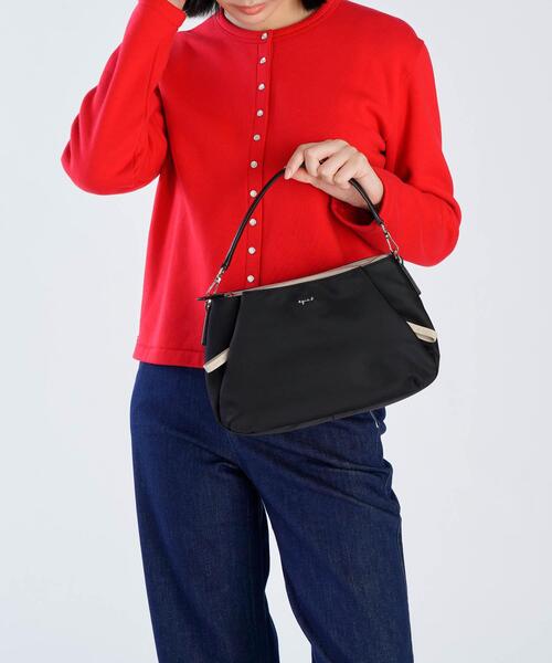 agnès b. ネイビー ショルダーバッグ ナイロン 新品未使用 ショルダーバッグ｜agnès b.｜アニエスベー公式オンラインブティック