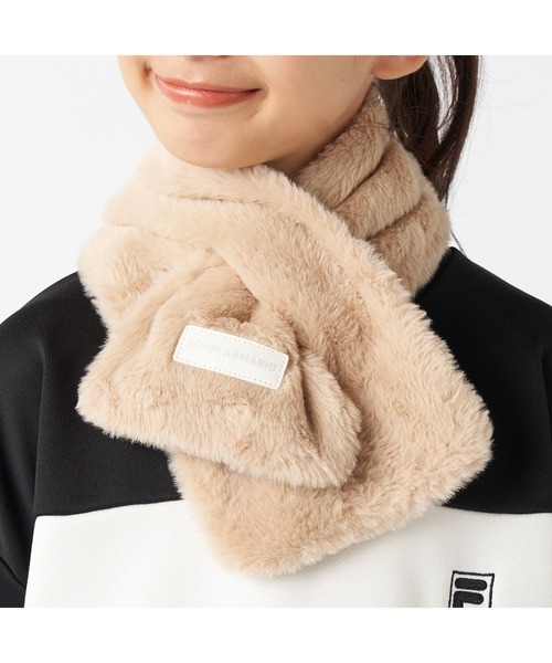 repipi armario（レピピアルマリオ） マフラー ファーマフラー キッズ