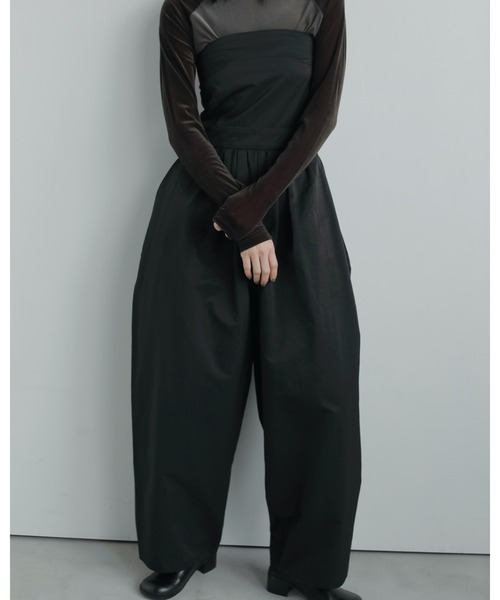 サロペット・オーバーオール・オールインワン Cotton Gather Combinaison/anuke anuke（アンヌーク）の「anuke Cotton Gather Combinaison