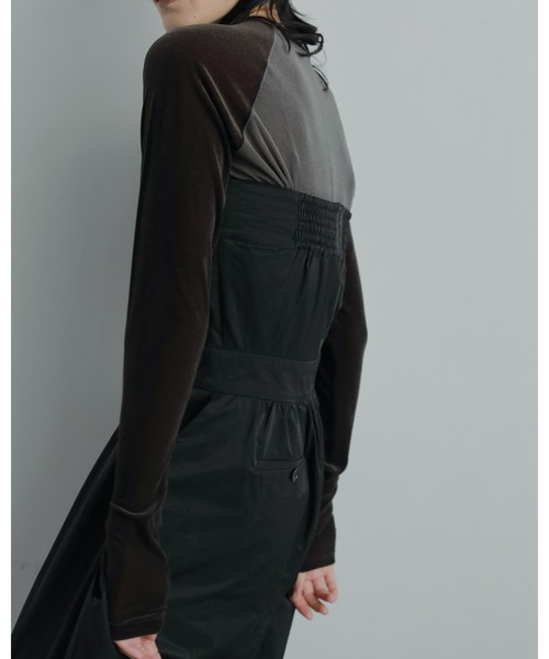 サロペット・オーバーオール・オールインワン anuke cutoff bare combination 36 anuke サロペット オーバーオール Wide Bare Combinaison