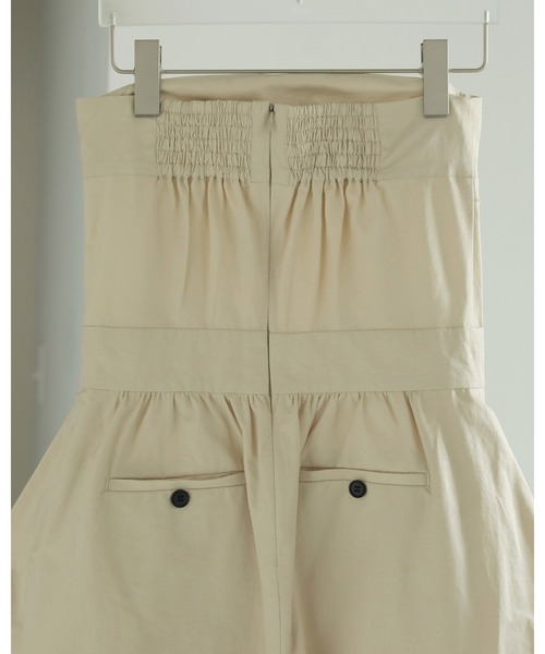anuke サロペット オーバーオール Wide Bare Combinaison