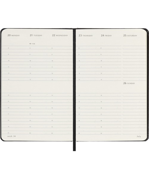 MOLESKINE（モレスキン） 手帳 2026年 1月始まり 12ヵ月 ウィークリー