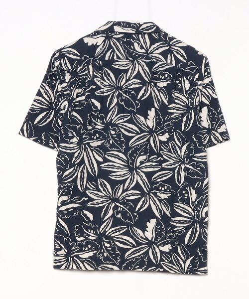 「Pataloha」 半袖シャツ XX-SMALL ネイビー メンズ_画像2