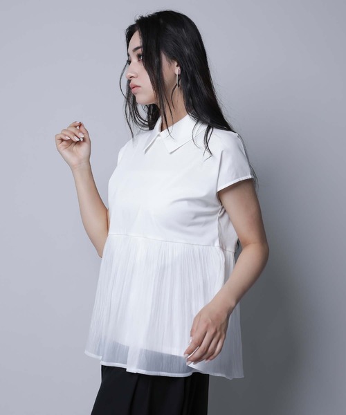 「RAW FUDGE」 半袖Tシャツ M オフホワイト レディース_画像6