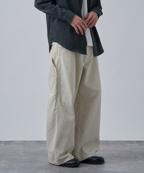 B.C STOCK（ベーセーストック） パンツ 「PLANET OF EARTH」フェード