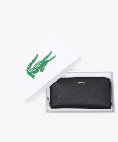 LACOSTE（ラコステ） 財布 シャンゼリゼ ラウンドジップレザーロング