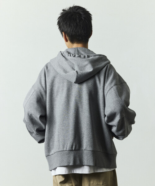パーカー 限定展開 リラックスフィット ボンディング ジップアップ パーカー メンズ | FREAK'S STORE | 16