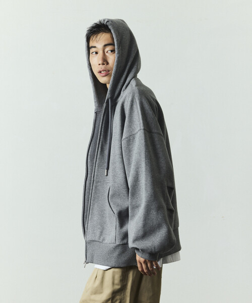 パーカー 限定展開 リラックスフィット ボンディング ジップアップ パーカー メンズ | FREAK'S STORE | 11