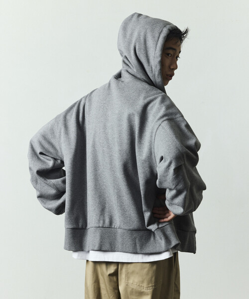 パーカー 限定展開 リラックスフィット ボンディング ジップアップ パーカー メンズ | FREAK'S STORE | 09
