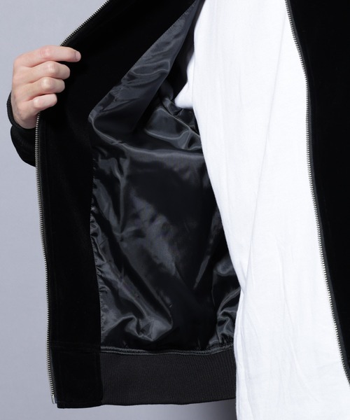 NANO universe（ナノ・ユニバース） ma1 ma-1 ベロア MA-1 メンズ