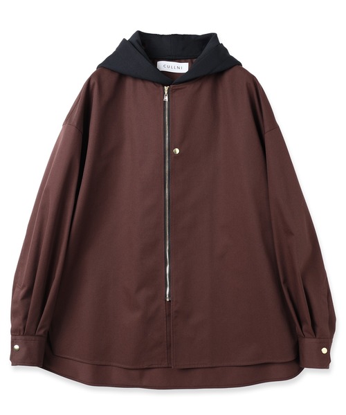 CULLNI（クルニ） ジップアップパーカー 2 オフホワイト メンズ