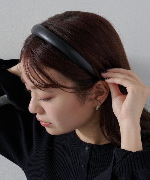 カチューシャ リボンレザーカチューシャ | VOLCAN&APHRODITE