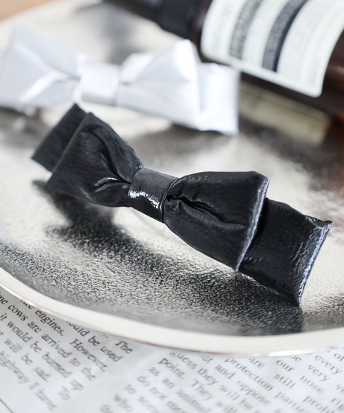 niko and…（ニコアンド） ヘアクリップ メタルリボンバレッタ