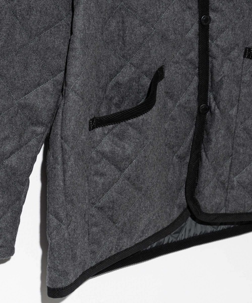 ダウンジャケット ダウン LAVENHAM WOOL DENHAM ラベンハム ウール デンハム キルティングジャケット メンズ レディースの画像