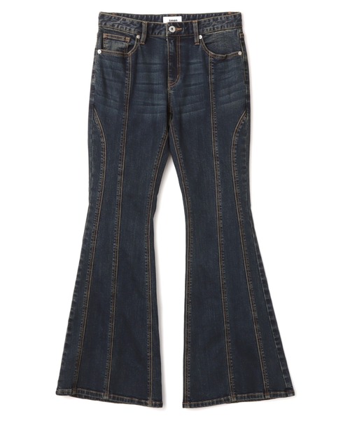 atmos girls パンツ atmos pink Flare Denim Pants / アトモス ピンク