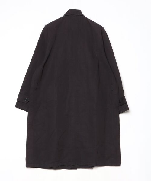 HARROW TOWN STORES ステンカラーコート 44 ブラック メンズ