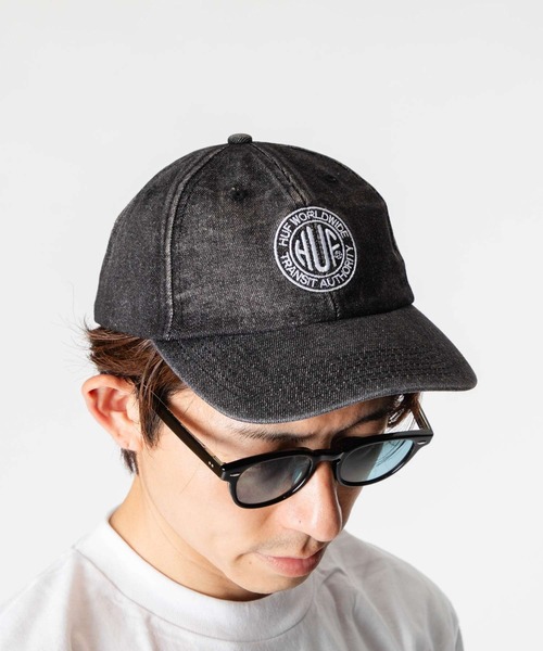 HUF（ハフ） キャップ 帽子 HUF TOKEN 6 PANEL CV WASHED HAT トークン