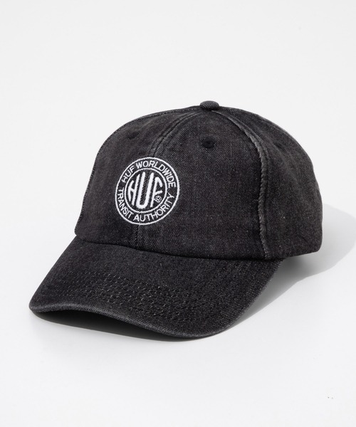 HUF（ハフ） キャップ 帽子 HUF TOKEN 6 PANEL CV WASHED HAT トークン 
