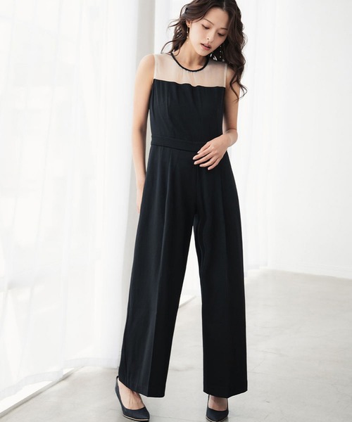 GIRL パンツドレス GIRL DRESS FOR NOW パーティードレス パンツドレス オケージョン