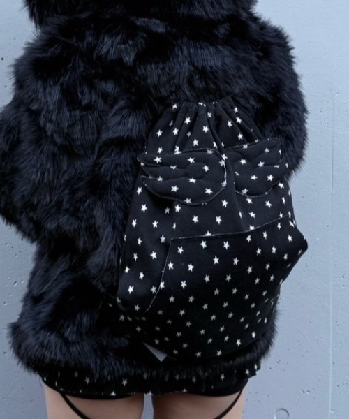 ナップサック 星柄天使の羽 ナップサック 星柄天使の羽 ナップサック