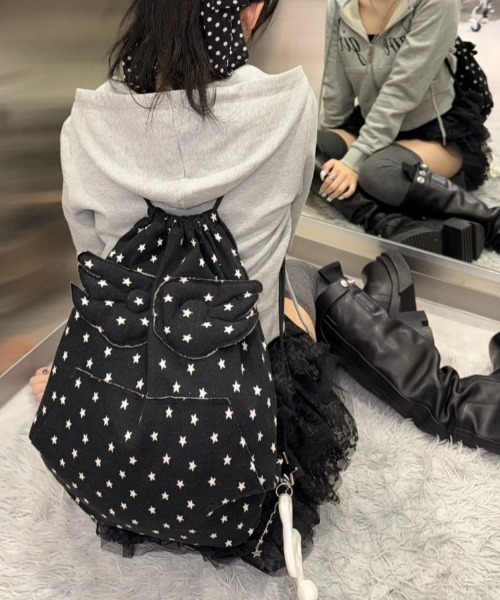 デイバック リュック 「nmtc +」dot angel wing knapsack