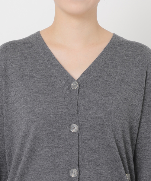 plage（プラージュ） ニットカーディガン FREE グレー レディース