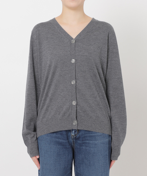 plage（プラージュ） ニットカーディガン FREE グレー レディース