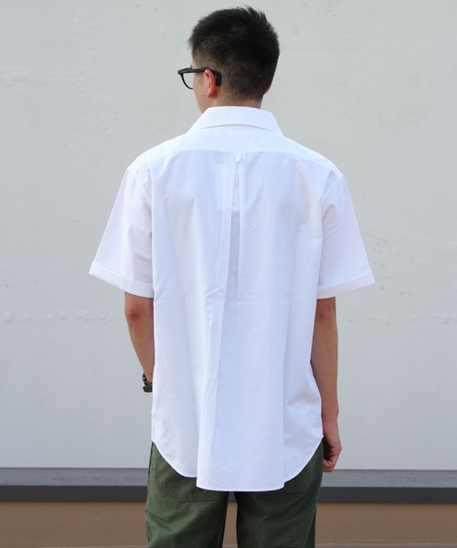 Danton（ダントン） 半袖シャツ 40 ホワイト メンズ : ZOZOTOWN Yahoo