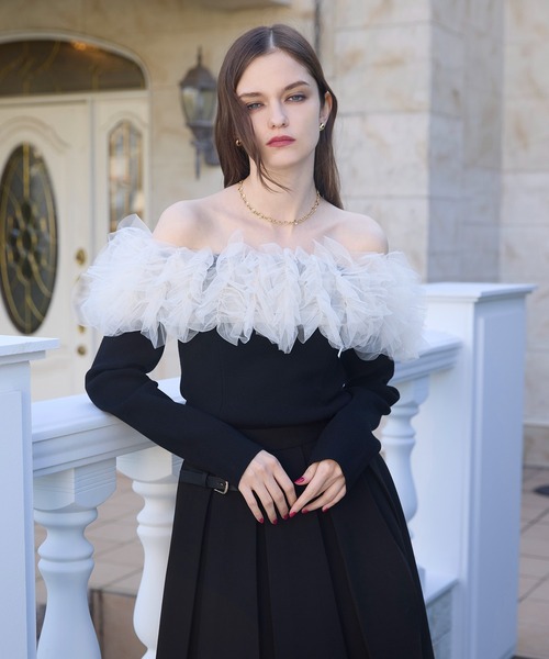 EIMY ISTOIRE（エイミーイストワール） ニット セーター チュール