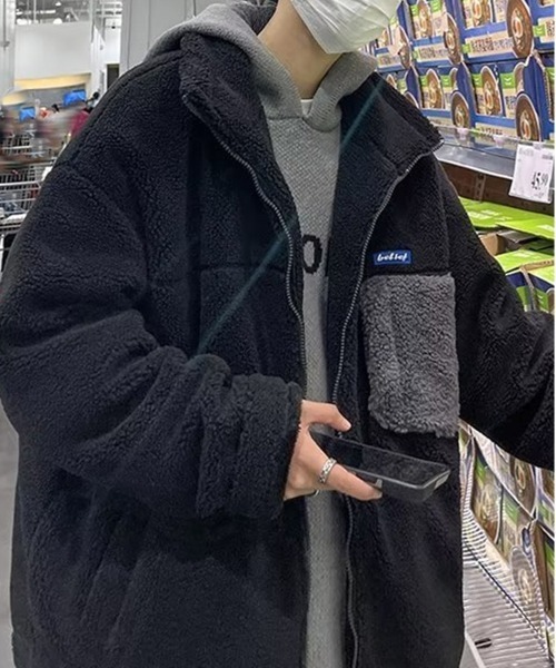 「NEW GENTLEMAN」 ブルゾン L ブラック メンズ_画像2