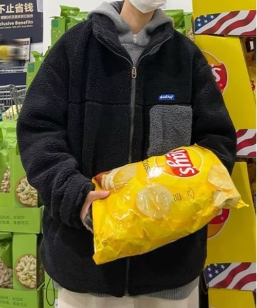 「NEW GENTLEMAN」 ブルゾン L ブラック メンズ_画像3