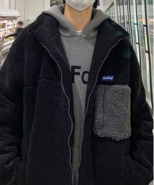 「NEW GENTLEMAN」 ブルゾン L ブラック メンズ_画像6