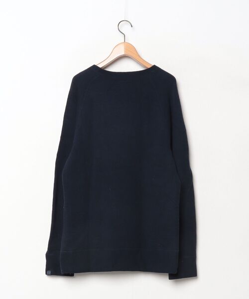 「LOOPWHEELER」 スウェットカットソー L ネイビー メンズ_画像2