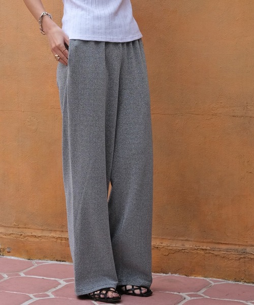 ｄ　AKTE AKTE（アクテ） イージーパンツ FREE シルバー レディース : ZOZOTOWN