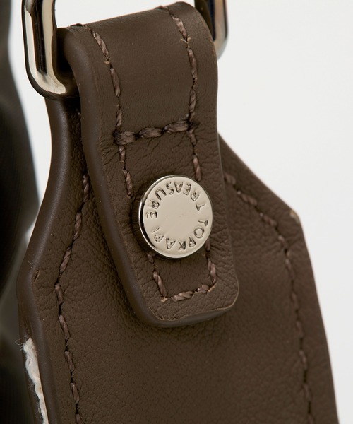 「TREASURE TOPKAPI」 2WAYバッグ FREE ダークグレー レディース_画像8