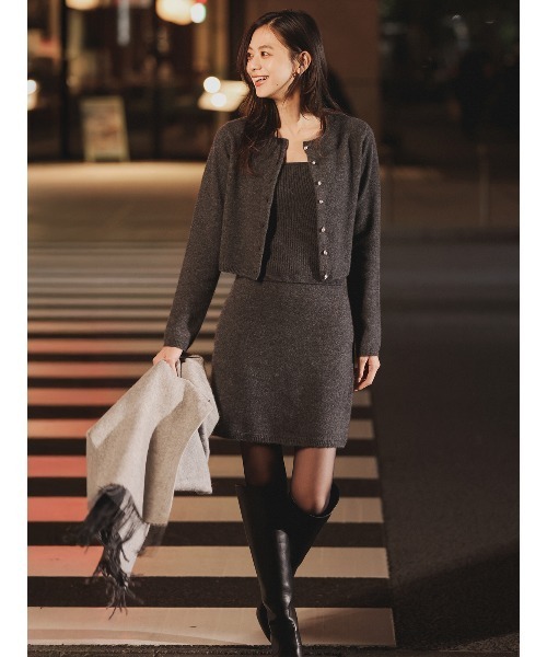 anuans（アニュアンス） セットアップ ヤクウールニットセット