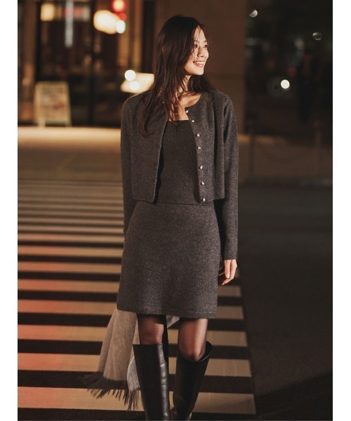 anuans（アニュアンス） セットアップ ヤクウールニットセット