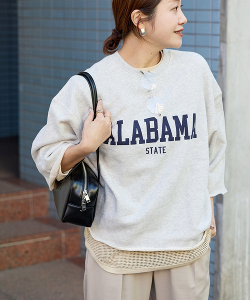 「JOURNAL STANDARD」 スウェットカットソー - ブルー レディース_画像3