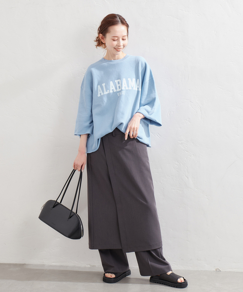 「JOURNAL STANDARD」 スウェットカットソー - ブルー レディース_画像6