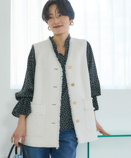 UNTITLED（アンタイトル） ベスト ジレ 入学式 卒業式 「オンオフ
