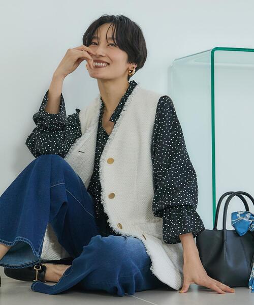 UNTITLED（アンタイトル） ベスト ジレ 入学式 卒業式 「オンオフ