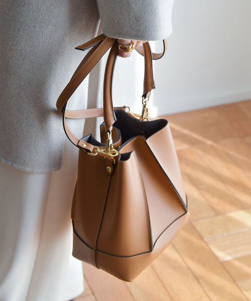 IENA（イエナ） 2WAYバッグ FREE キャメル レディース : ZOZOTOWN