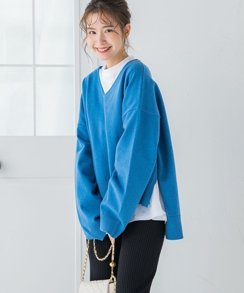 「VICKY」 長袖ニット M ピンク レディース_画像6