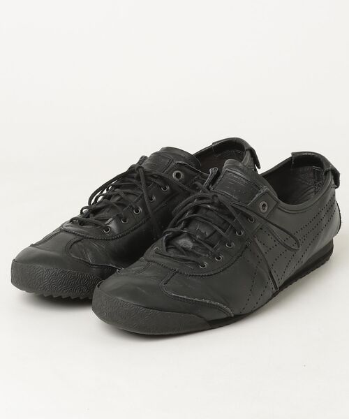 黒いローカットスニーカー Onitsuka Tiger（オニツカタイガー） ローカットスニーカー 25.5